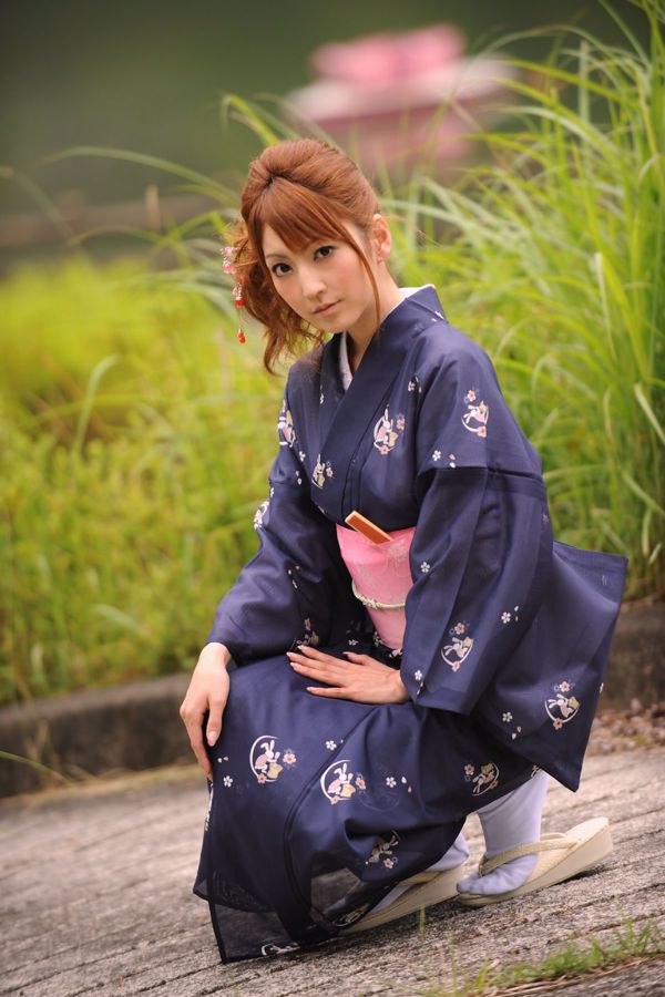 [X-City] KIMONO và テ イ ス ト 014 Kaede Matsushima 松 岛 か え で