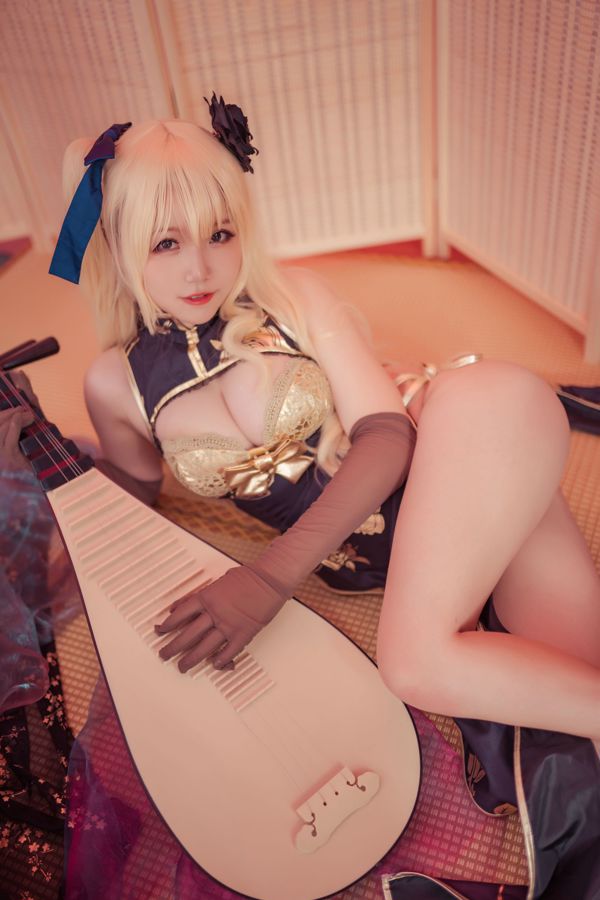 Yoko Takikaku Cos "황금 연꽃"[COSPLAY Beauty]