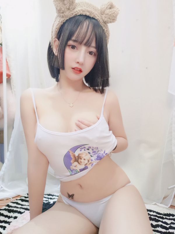 COSER 쌀국수 sama "작은 귀여운 곰 소녀"[COSPLAY 소녀]